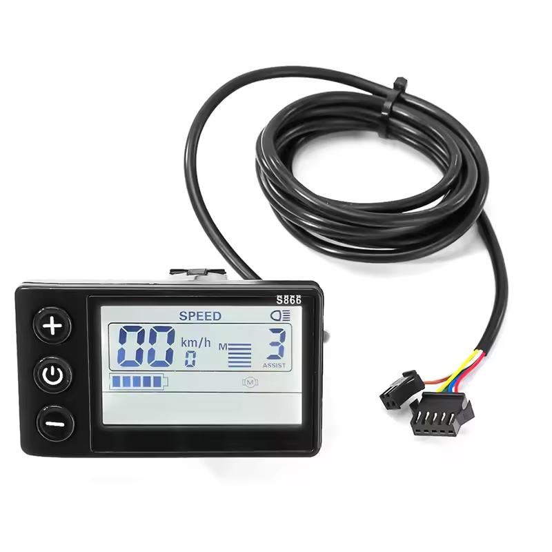 Scooter -LCD -Funktionen und verwendet