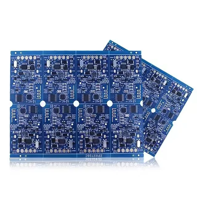 Was ist der Anwendungsbereich von BGA Gold Finger Blue Solder Mask PCB?