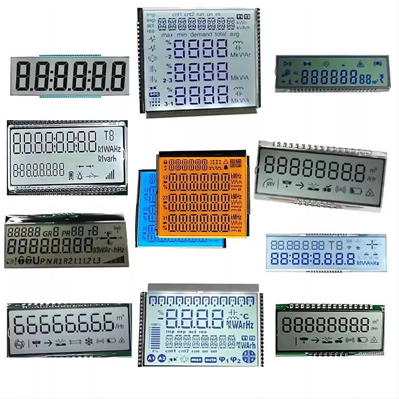 Prepaid-Zähler-LCD